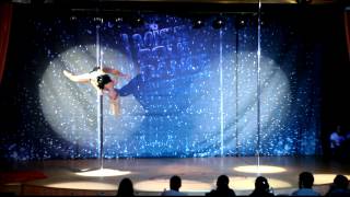 Екатерина Федосеева Miss Pole Dance Russia 2012 отбор. (Ekaterina Fedoseeva)