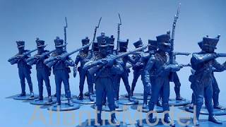 солдатики 1 32 A Call to Arms Французская линейная пехота 16 фигур в коробке
