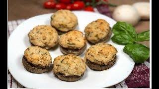 Funghi  Ripieni  LIGHT | LA RICETTA PIU' GOLOSA AL MONDO