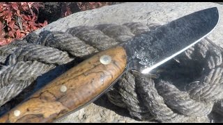 Making a Knife from Fish Hooks.
