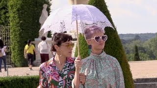 EXCLUSIVE : Katy Perry visiting the Chateau de Versailles