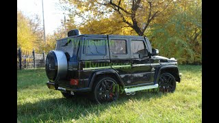 Купить детский электромобиль Mercedes Benz G63 LUXURY 2 4G - HL168 - LUX на pushishki.ru