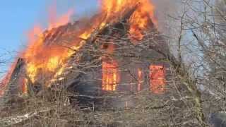 Cranberry Bog Barn Fire 022015