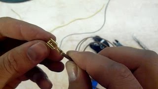 Приспособление для обжимки клемм