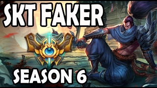 SKT T1 Faker Yasuo vs Zed MID Ranked Challenger Korea