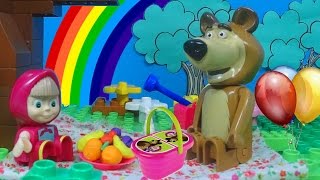 Bajka Masza i Niedźwiedź idą na piknik - bajka po polsku