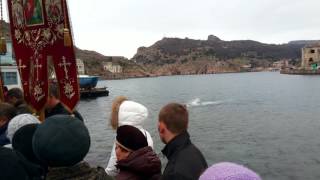 Крещение Господне 19.01.2017 Севастополь Балаклава