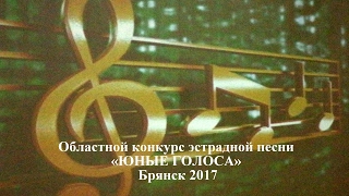 Областной конкурс эстрадной песни «Юные голоса» г.Брянск 18.01.2017