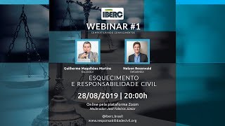 Webinar IBERC #1 | Esquecimento e Responsabilidade Civil