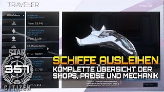 STAR CITIZEN 3.7 [Let's Show] #357 ⭐ SCHIFFE & FAHRZEUGE inGame LEIHEN | Gameplay Deutsch/German