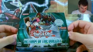 2nd Best Yugioh 2012 Return of the Duelist 1st Edition Booster Box Opening Ever!