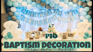 CHRISTENING DESIGN IDEAS || BALLOON DECORATIONS By: Mai Arrubio || BM PartyHub