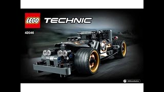 LEGO® Technic 42046 Гоночный автомобиль для побега. Инструкция по сборке