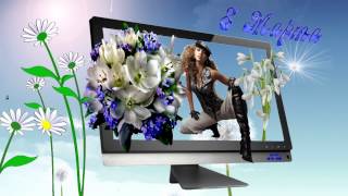 Красивые футажи 8 Марта (Бесплатные футажи)