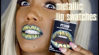 LIP ART SWATCHES | Ellarie