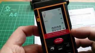 Gearbest 80m Laser Distance Meter (Tape Measure) Review
