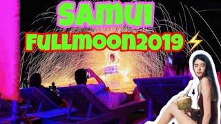 นั่งรถไฟไป Fullmoon Party 2019 (ฟลูมูนปาร์ตี้) สมุย พะงัน 4วัน 3คืน