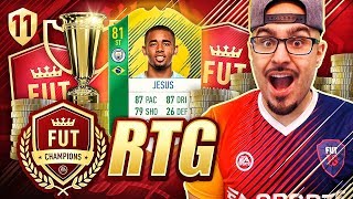 THIS CARD IS AMAZING!! *MUST BUY STRIKER*!! FIFA 18 Road To Fut Champions! Ultimate Team #11 RTG