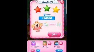 Candy Crush Saga Level 1671