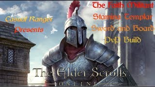 Stamina Templar PvP Build ESO V 4.2.12