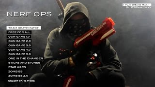 NERF OPS (Entire Nerf First Person Shooter Collection in 4K!)