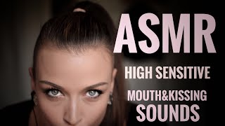 ASMR Gina Carla ?? Kissing&Mouth Sounds! Extreme High Sensitive! Ear to Ear!