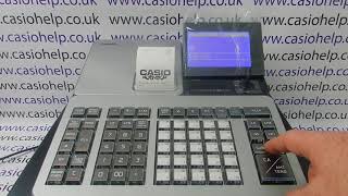 Casio SRS500 / PCRT540 / SRS820 How To Activate Cashier Interrupt