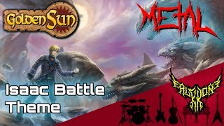 Golden Sun - Isaac's Battle Theme 【Intense Symphonic Metal Cover】