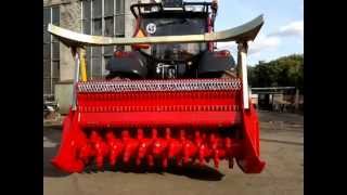 Valtra T191h с мульчером SEPPI M MidiForst DT 200 v2