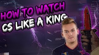 How to watch cs like a PRO! MAD COINFLIP WINS!... Gambling Adventures #45