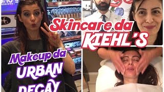 FACCIO TRATTAMENTO DA KIEHL'S E MAKEUP DA URBAN DECAY !