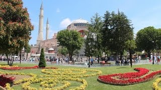 Средневековый собор Святой Софии в Стамбуле Medieval St. Sophia Cathedral in Istanbul