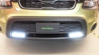 Philips Daylight 8 - 2012 Kia Soul - Philips LED Daylight 8 Daytime Running Lights ( DRL ) DIY
