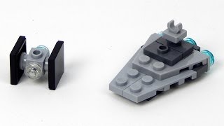 Lego Star Wars Magazine No. 4 Star Destroyer + TIE Fighter Lego Speed Build
