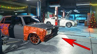 СВАЛКА РОССИИ! ВАЗ 2107 С ДВИЖКОМ ОТ GT-R - CAR MECHANIC SIMULATOR 2018