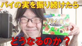 【実験】パイの実を振り続けたらどうなるのか