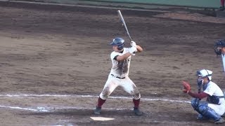 2013/9/29　森友哉 （大阪桐蔭高校）　国体・常総学院戦での決勝ツーラン本塁打！　2013年 埼玉西武ライオンズ 1位指名
