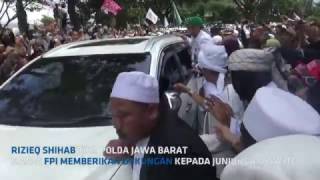 Rizieq Shihab FPI Diperiksa Polda Jawa Barat Terkait Dugaan Penistaan Pancasila