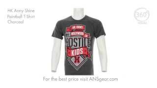 HK Army Shine Paintball T-Shirt - Charcoal - Visual 360