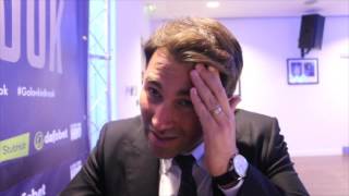 EDDIE HEARN REACTS TO KELL BROOK'S DEVASTATING BUT BRAVE DEFEAT TO GENNADY GOLOVKIN - POST FIGHT