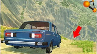 СМЕРТЕЛЬНЫЙ Спуск С ГОРЫ - BeamNg Drive