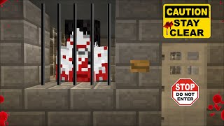 Minecraft DON'T ENTER THIS DANGEROUS PRISON MOD / STAY AWAY FROM THE KILLERS !! Minecraft Mod