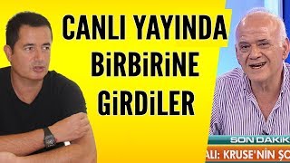 Acun Ilıcalı-Ahmet Çakar canlı yayında birbirine girdi!Max Kruse milli marş okudu ortalık karıştırdı