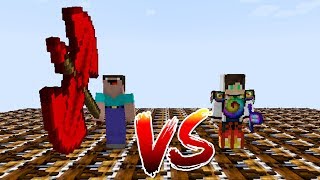 ФРЕДДИ ЛАКИ СКАЙБЛОК С ЛАКИ БЛОКАМИ! МАЙНКРАФТ! НУБ VS ПРО МЕГА БИТВА MINECRAFT #1