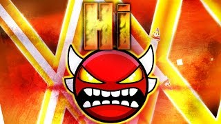 "Hi" 100% Complete (INSANE DEMON) - by Krazyman50 - Geometry Dash [2.1]