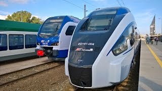 TRAKO 2015 - Wnętrze Pesa Dart ED161-004 PKP IC