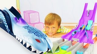 Машинки и шарики ОРБИЗ: трасса Хот Вилс