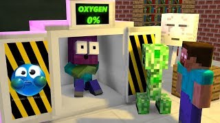 Monster School:BREATH HOLDING CHALLENGE!! - Minecraft Animation