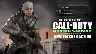 BTTV Live Event: Modern Warfare Remastered New Patch In Action (CoD:MWR)