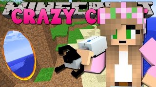 Minecraft - CRAZY CRAFT 3.0 - LITTLE KELLY PORTAL GUN FUN!